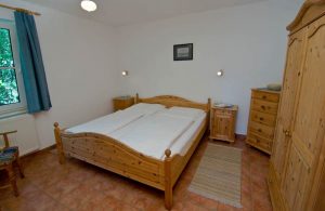 Schlafzimmer der Unterkunft vom Haus Seeblick im Ostseebad Binz auf Rügen